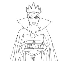 Download and print these evil queen coloring pages for free. The Evil Queen Coloring Page By Helsa Fan Club On Deviantart