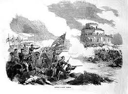 Battle Of Caseros Wikipedia Battle History Of Argentina Historical Events