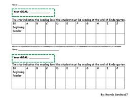 Reading Level Tracker 1