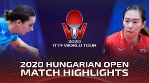 She has a younger sister, rira, who is also a professional table tennis player, while her mother kumi. Dina M Aikaterini T Vs Miu H Kasumi I 2020 Ittf Hungarian Open Highlights R16 Youtube