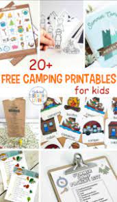 Use the fun camping themed printables to learn math, counting to extend this activity, you can read these wonderful camping books to your preschooler, add in some camping crafts and you'll be golden. 20 Free Camping Printables For Kids Natural Beach Living
