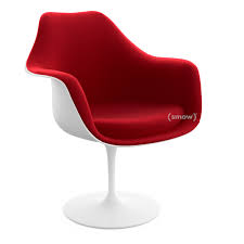Tulip chairshopprice.com.au, don't pay more by finding the best. Knoll International Saarinen Tulip Armchair Swivel Upholstered Inner Shell And Seat Cushion White Bright Red Tonus 130 By Eero Saarinen 1955 1957 Designer Furniture By Smow Com