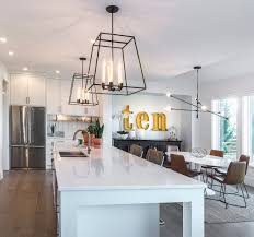 It is this photo we appreciate the movement of the pompeii misterio quartz countertops and light blue glass tile kitchen installation. City Lot Modern Farmhouse Jeremy Welch Blog