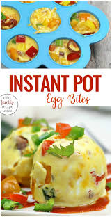 instant pot egg bites 3 ways keto and