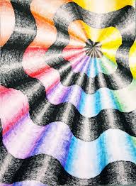 Op Art Colorwheel Art Ed Central 7th Grade Op Art Art Art Class