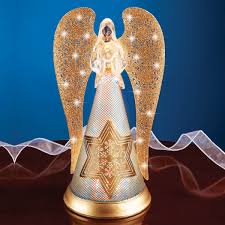 Maybe you would like to learn more about one of these? Lighted Glitter Angel Figurine Collections Etc