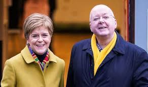 Nowadays, nicola sturgeon is facing grassroots snp revolt against scotland currency. Nicola Sturgeon Husband The Awkward Exchange About Husband After Tragic Admission Politics News Express Co Uk