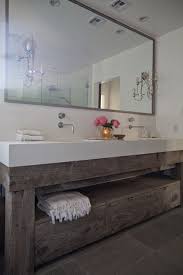 In case you feel like your bathroom lacks a specific warmth or natural charm, then you are on the right place to be. Salvaged Wood Bathroom Vanity Design Ideas