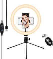 In addition to stream, which is a stream of object references, there are primitive specializations for stream pipelines may execute either sequentially or in parallel. Amazon Com Selfie Ring Light For Live Streaming Online Lesson Meeting Selling Selfie Video Shooting Photography 10 Ring Light With Adjustable Stand Phone Holder 3 Light Mode 11 Brightness Remote Control Shutter