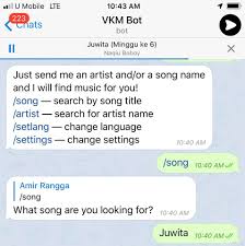 2.pastu korang tgk kat sblh kana ye.tgk ade x mcm kat pic bwh ni !! Tak Perlu Subscribe Dengar Download Lagu Kegemaran Secara Free Di Telegram Ini Caranya