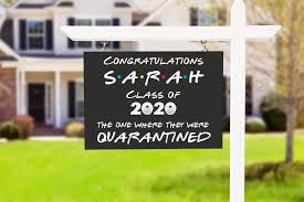 Yard signs are a perfect tool for showing your pride! Shop Graduation Lawn Signs And Banners For 2020 Popsugar Family
