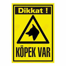 1000012432 Dikkat Kopek Var Uyarici Levha Yonlendirme Levhalari Koctas
