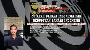 Maybe you would like to learn more about one of these? Tugas Mata Kuliah Bahasa Indonesia Sejarah Bahasa Indonesia Dan Kedudukan Bahasa Indonesia Youtube