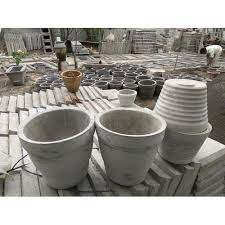Geometric flower pot mold concrete pot mold succulent flowerpot mold simple geometric gypsum mold. Grey Round Concrete Flower Pots Size 12 Inch Rs 80 Piece India Cement Products Id 17205741448
