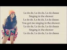 Watch the shower video below in all its glory and check out the lyrics section if you like to learn the words or just want to sing along. Becky G Shower Lyrics Youtube