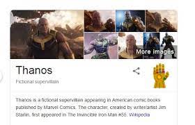 Maybe you would like to learn more about one of these? Thanos And Other Google Search Easter Eggs You Can Try The Star