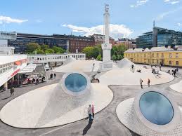 Located on the shore of the gulf of finland, it is the seat of the regi. Amos Rex Art Museum In Helsinki Licht Kultur Bildung Baunetz Wissen
