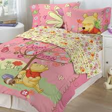 Winnie The Pooh Cheerful Friendly Bedding Toddler Bed Set Winnie The Pooh Nursery Kids Bedding Sets