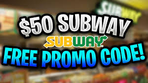 Free $10 egift card when you purchase $50+ gift card. Subway Gift Card Code 07 2021