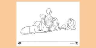 To print the coloring page 10 000 Top Lion Colouring Teaching Resources