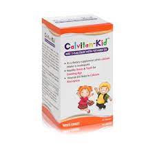 Vitamin d also helps bones heal after an injury or. Calvitan Kid Calcium With Vitamin D3 60 Tablet West Coast Pharmaceuticals