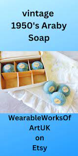 40s 50s ARABY Soap Vintage Box of SIX Tablets of Bath Size - Etsy UK in  2023 | Vintage box, Etsy vintage, Vintage