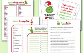 We have carefully complied interesting christmas trivia questions that cover many themes like movies, christmas carol, santa claus, etc. Grinch Activity Pack Michelle James Designs