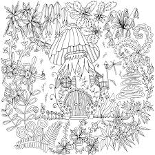 Free printable mushroom coloring pages. Mushroom House Drawing With Colour Novocom Top
