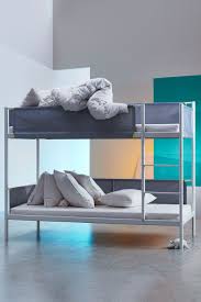 Hochbett erwachsene ikea | bouwtekening hoogslaper, design. Vitval Etagenbettgestell Weiss Hellgrau 90x200 Cm Ikea Deutschland Zimmer Ideen Schlafzimmer Bett Ikea