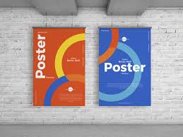 Free Indoor Bricks Wall Poster Mockup Free Mockup Zonefree Mockup Zone In 2020 Poster Mockup Poster Mockup Free Design Mockup Free