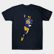 Aaron Donald Sack Celebration Los Angeles Rams Nfl Nfl T Shirt Teepublic