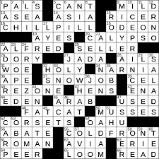 This crossword clue was last seen on may 11 2021 in eugene sheffer crossword puzzle! La Times Crossword 15 Jul 19 Monday Laxcrossword Com