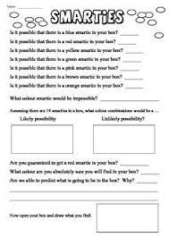 Free This Worksheet Will Give Your Students A Delicious And Memorable Opportunity To Lea Probability Worksheets How To Memorize Things Probability Activities