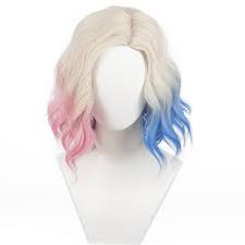 Amazon.com: Gorgewg Enid Sinclair Wig Blonde Pink and Blue Tips Cosplay  Costume Wigs Women Teen Girls Synthetic Hair Halloween Carnival Party :  Clothing, Shoes & Jewelry
