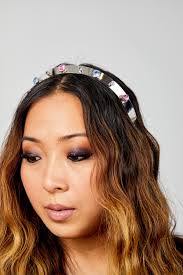 18K Gold Plated Bobby Pin featuring Sparkling Oval Swarovski Crystals in  Pastel Pink with Clear — Luxury Hair Accessories