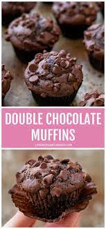 Double Chocolate Muffins Recipe Video Life Made Simple Bakes Recipe Chocolate Muffins Double Chocolate Muffins Chocolate Muffin Recipe