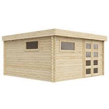 Selon l'usage de votre abri de jardin, sa taille, mais aussi votre budget, vous pouvez choisir différents types de matériaux constitutifs. Abri Bois Vercors 15 M Madriers 34 Mm Oogarden Jardins En Bois Abri Bois Abri De Jardin
