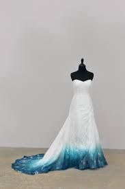Pin By Scholastika Yohanita On Gorgeous Long Formal Dresses Dye Wedding Dress Ombre Wedding Dress Bridal Gowns
