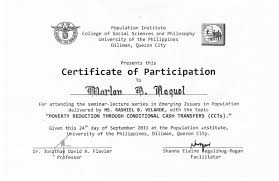 For ma thesis track, student must have presented in the february 15, 2021 srf or will be presenting in the may 10, 2021 srf. Seminar Certificate Format Toha With Regard To Certificate Of Participati Certificate Of Participation Template Certificate Format Certificate Of Participation