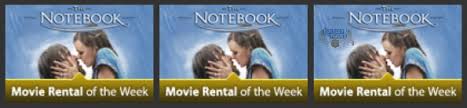 Renting movie from itunes will be respectively cheaper, but one annoying thing is that there is rental period for the movies. Itunes Canada 0 99 Movie Of The Week The Notebook