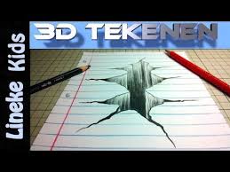 Hoe Teken Je Een Ravijn In Je Papier 3d Tekenen 19 Tekenen 3d Tekeningen Leer Tekenen