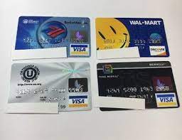 Random payment on credit card. 4 Expired Credit Cards For Collectors Visa Random Collection Pulls Lot 7047 Ebay