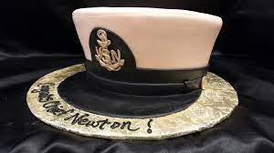 3d Ship Captains Hat Captain Hat Cake For Daddy Ship Captain