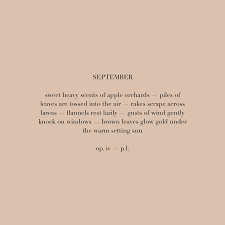 Love Yours September Quotes Autumn Quotes Quotes