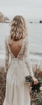 A Favorite Lisa Lace Bohemian Wedding Dress Cotton Lace With Open Back Handmade Long Sleeve Boho Beach Wedding Dress Boho Wedding Dress Lace Bohemian Wedding Dress Lace Beach Wedding Dress Boho