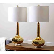 Mercury glass gold zu spitzenpreisen. Set Of 2 Gold Mercury Antiqued Glass Table Lamp With Ivory Shades Buy Online In Saint Vincent And The Grenadines At Saintvincent Desertcart Com Productid 26760221