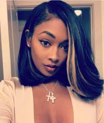 Black And Blonde Quick Weave Blonde Streaked Weave Hairstyles Weave Hairstyles Hair Sew In Hairstyles