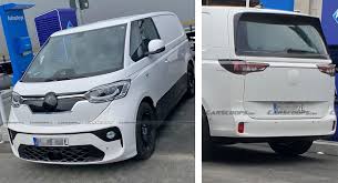 How do you spell volkswagen. 2024 Vw Id Buzz Electric Bus Spied For The First Time In Production Body Carscoops
