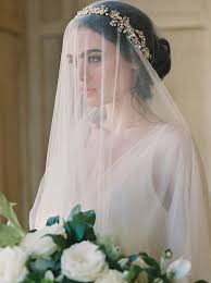 The Blusher Veil Usually Covers The Entire Face Of A Bride And Falls Around The Shoulders Wedding Veil Vintage Wedding Veils Short Wedding Hairstyles With Veil
