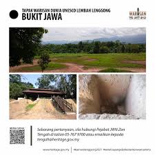 Topography of the study area is generally undulating with thick vegetation from jungles, rubber and oil palm estates. Bukit Jawa Lenggong Perak Tapak Warisan Dunia Unesco
